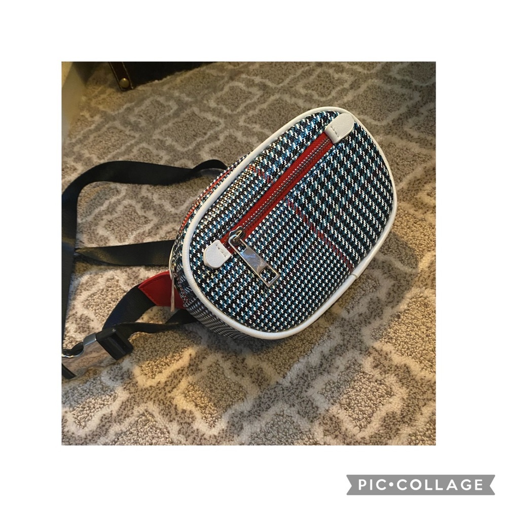 Like Dreams Fashionable Houndstooth Fanny Pack